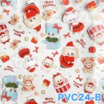 画像2: PVCシート　クリスマス　ラメなし (2)